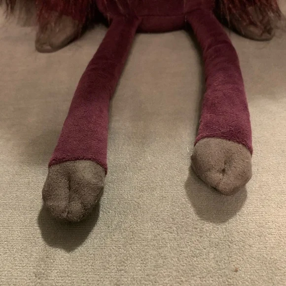 Jellycat Viola Reindeer Burgundy Plush Toy - Picture 3 of 13